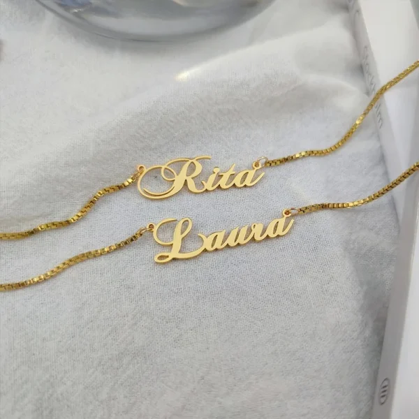 Custom personalized name necklace