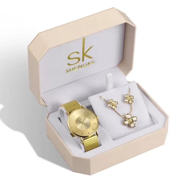 Luxury jewelry and watches set