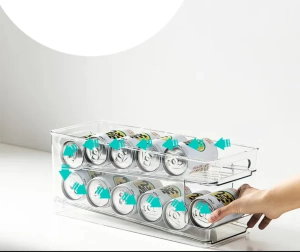 2 layer beverage storage box