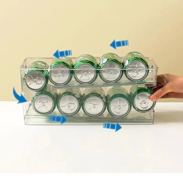 2 layer beverage storage box